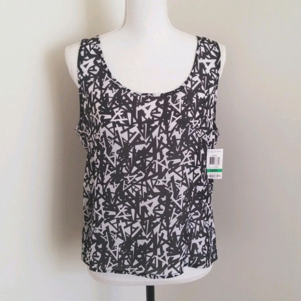 NWT Material Girl Tank Blouse Top - Picture 3 of 4